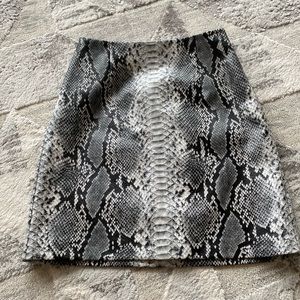 Leather Dynamite Skirt